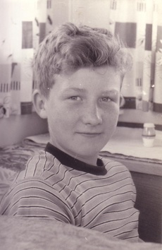 Geoff Harvey attending boarding school in 1957