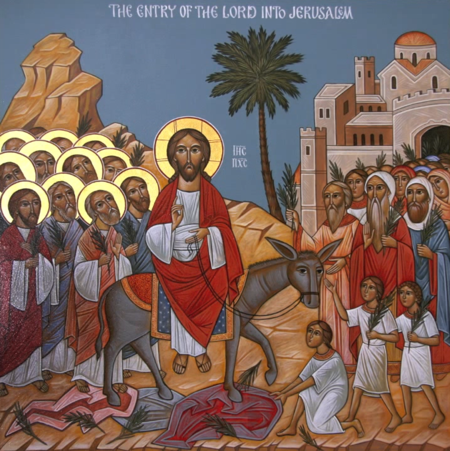 Icon of the Triumphal Entry into Jerusalem
