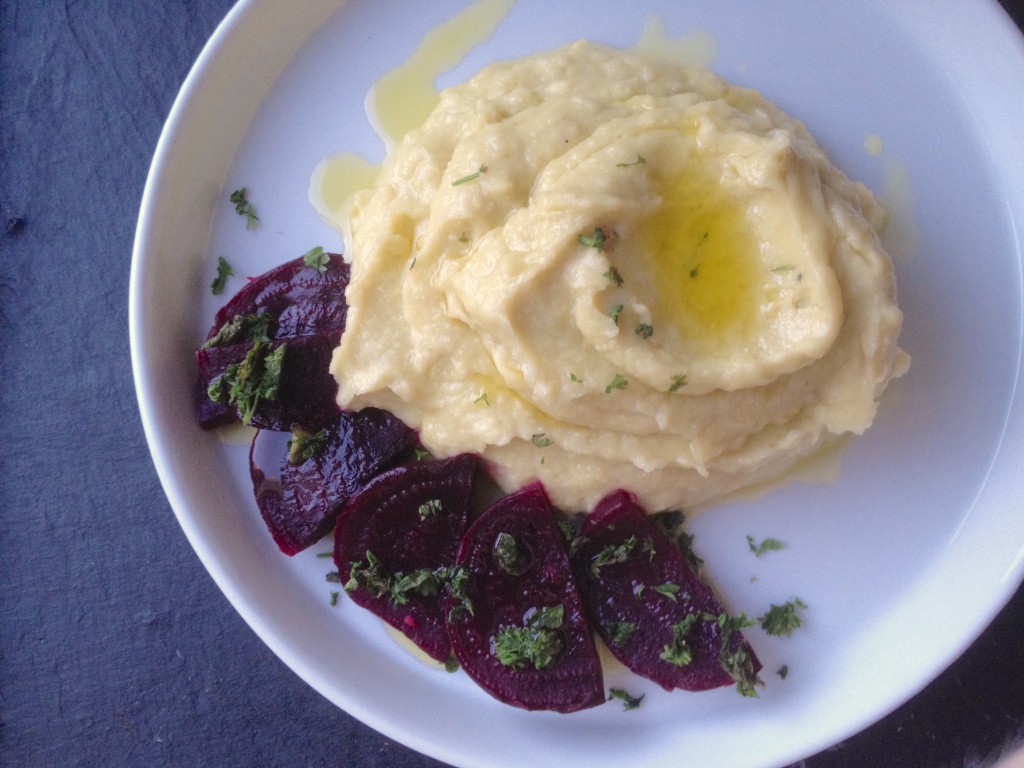 Skordalia — Greek “mashed potatoes”