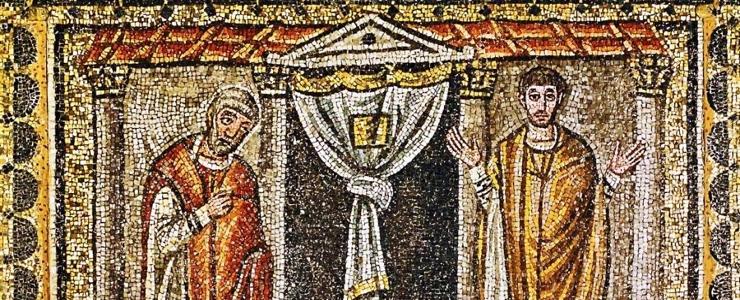 Publican and Pharisee Mosaic