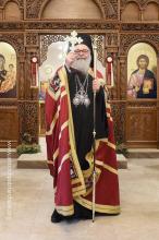 Patriarch John X at St. Paul&#039;s Orthodox Church, Dandenong, on 20 December 2017
