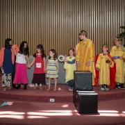 Sunday School participants take a bow